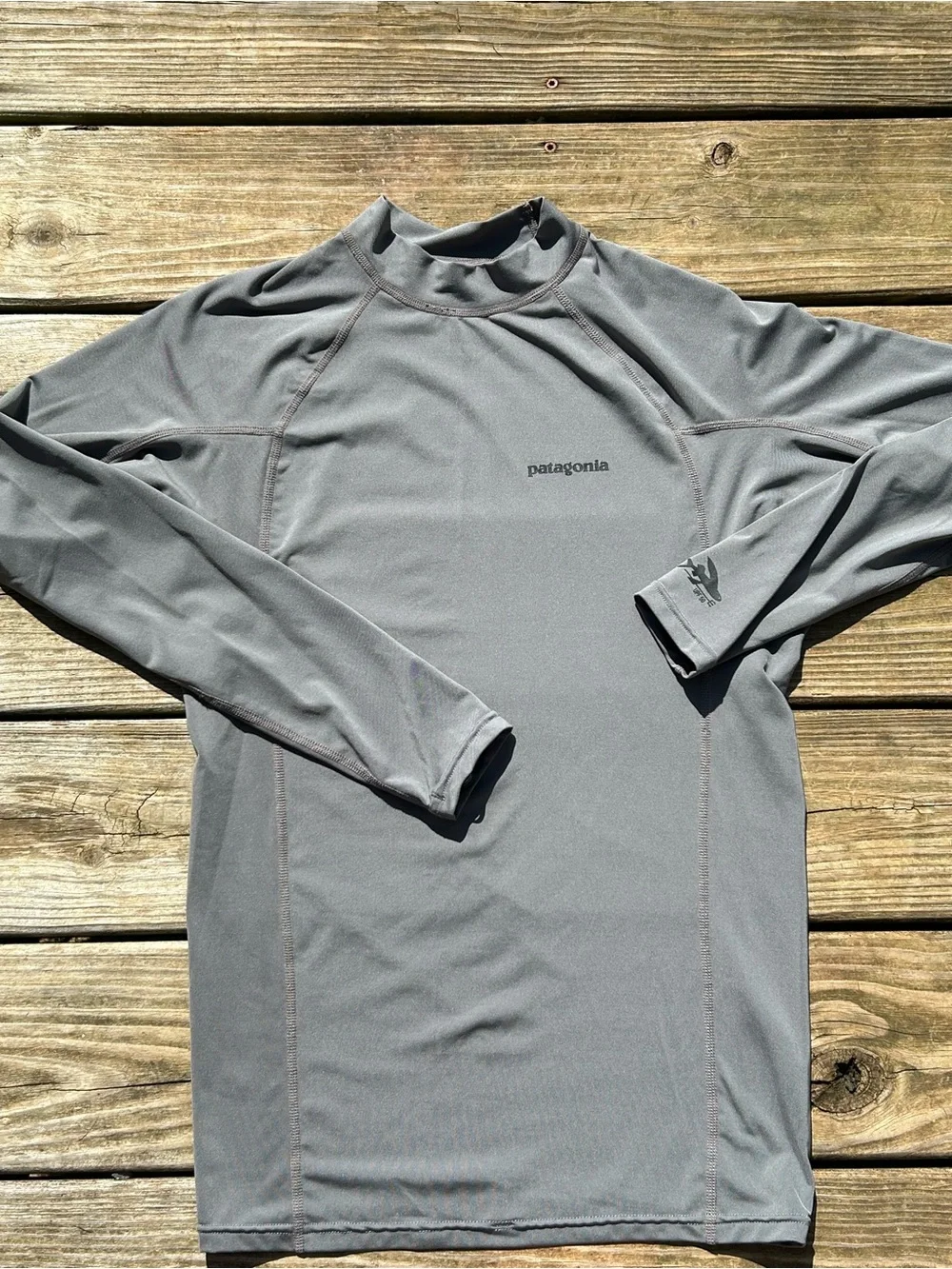 Patagonia Men's Long-Sleeve Rash Guard - Gray